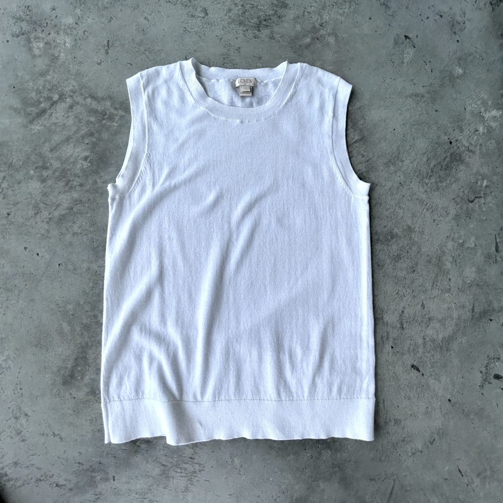 J Crew sleeveless knit